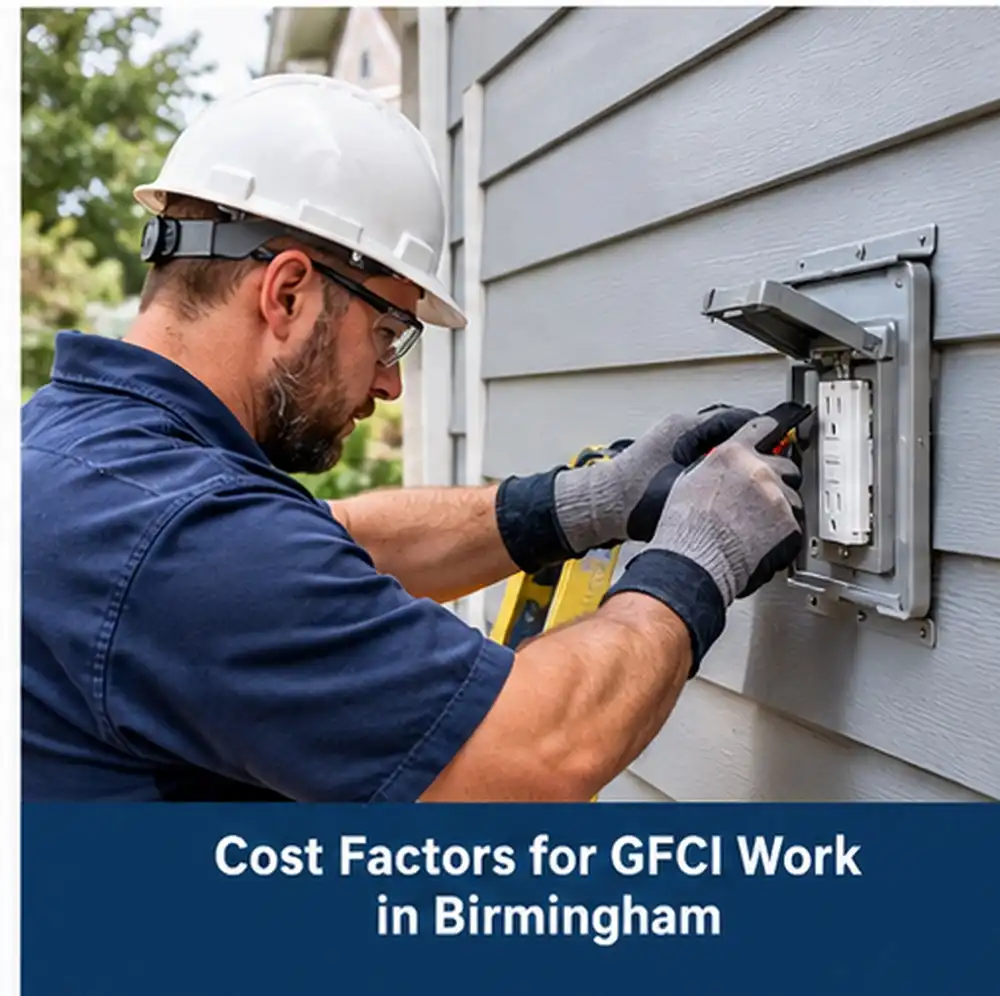 Cost Factors for GFCI Work in Birmingham